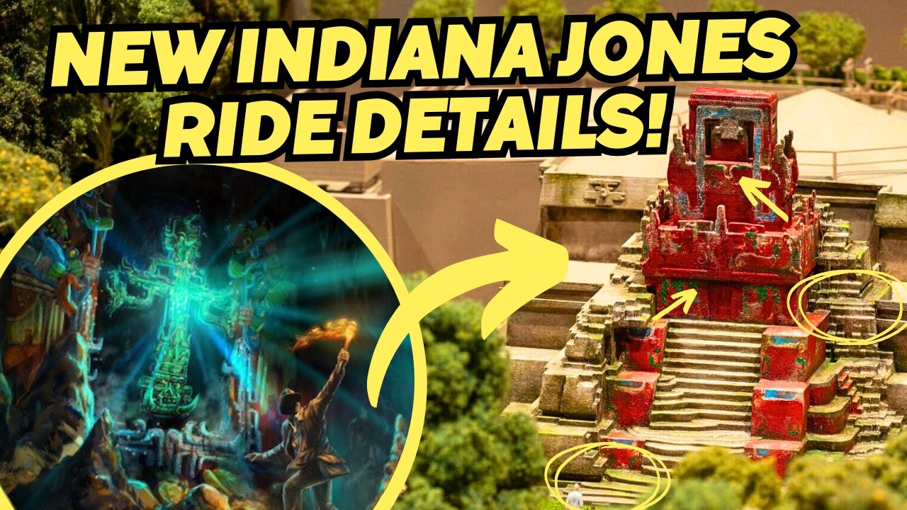 New Details About Disney World's Indiana Jones Ride | Animal Kingdom's Tropical Americas Thrill Ride