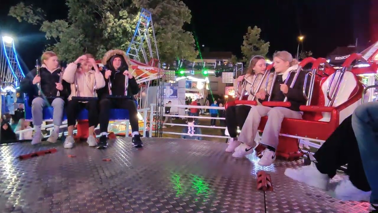 Růžencová pouť Uherský Brod 2025 Atrakce Gravity ON RIDE