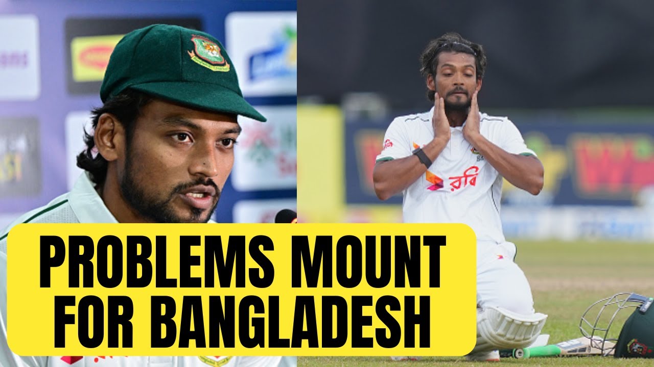 Najmul Hossain Shanto steps down as Bangladesh captain after innings defeat to Sri Lanka in Colombo