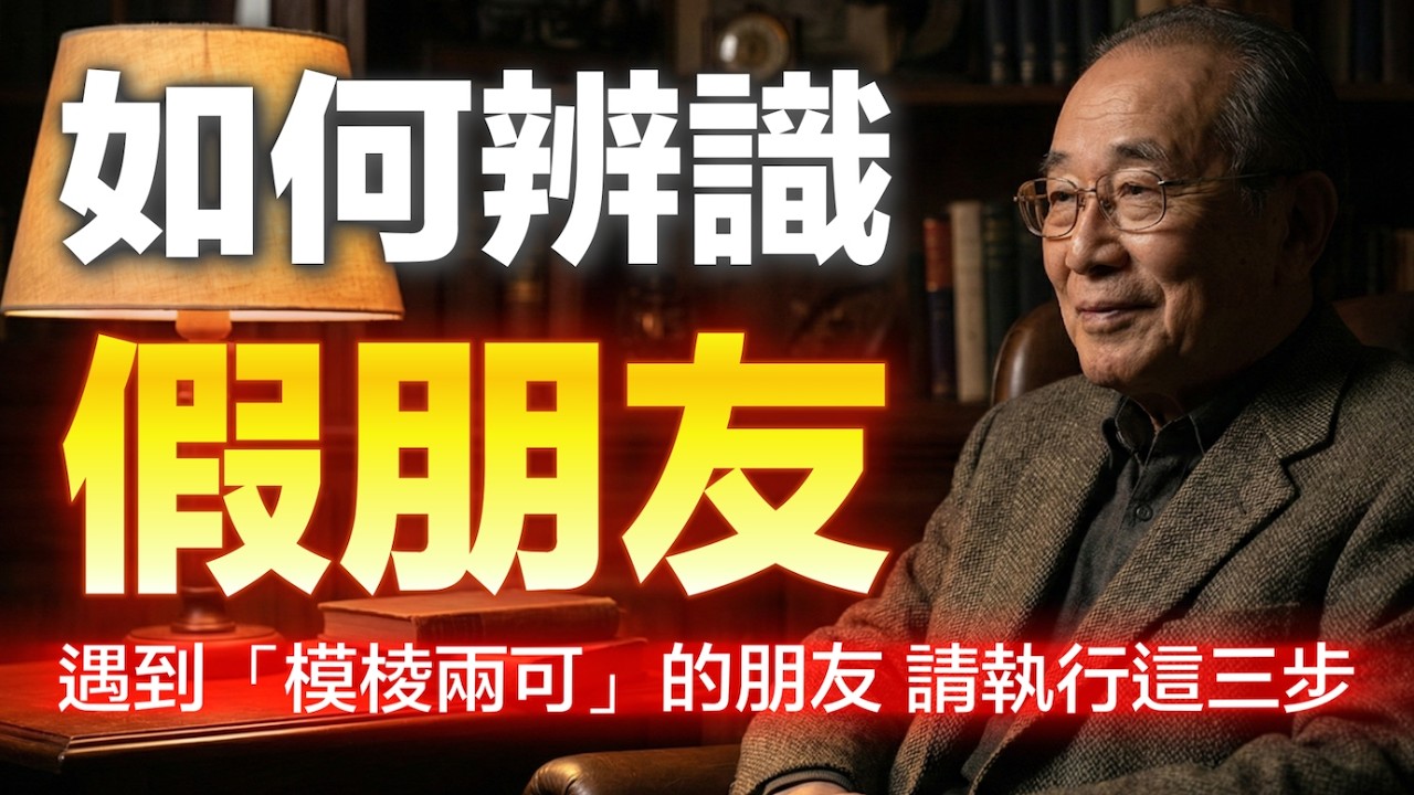 那些對你「還不錯」的朋友，正在偷走你80%的生命能量丨如何辨識「假朋友」