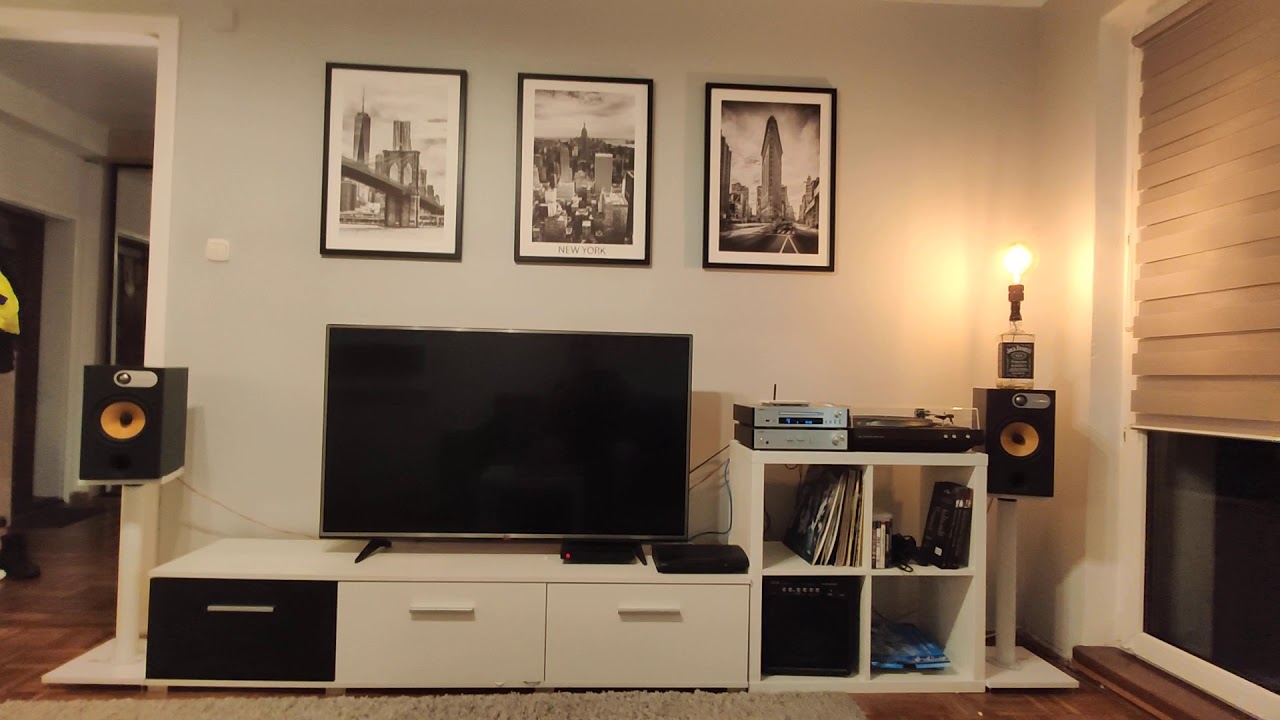 Yamaha MCR n670d & Bowers Wilkins 686... Pink Floyd Hey You.