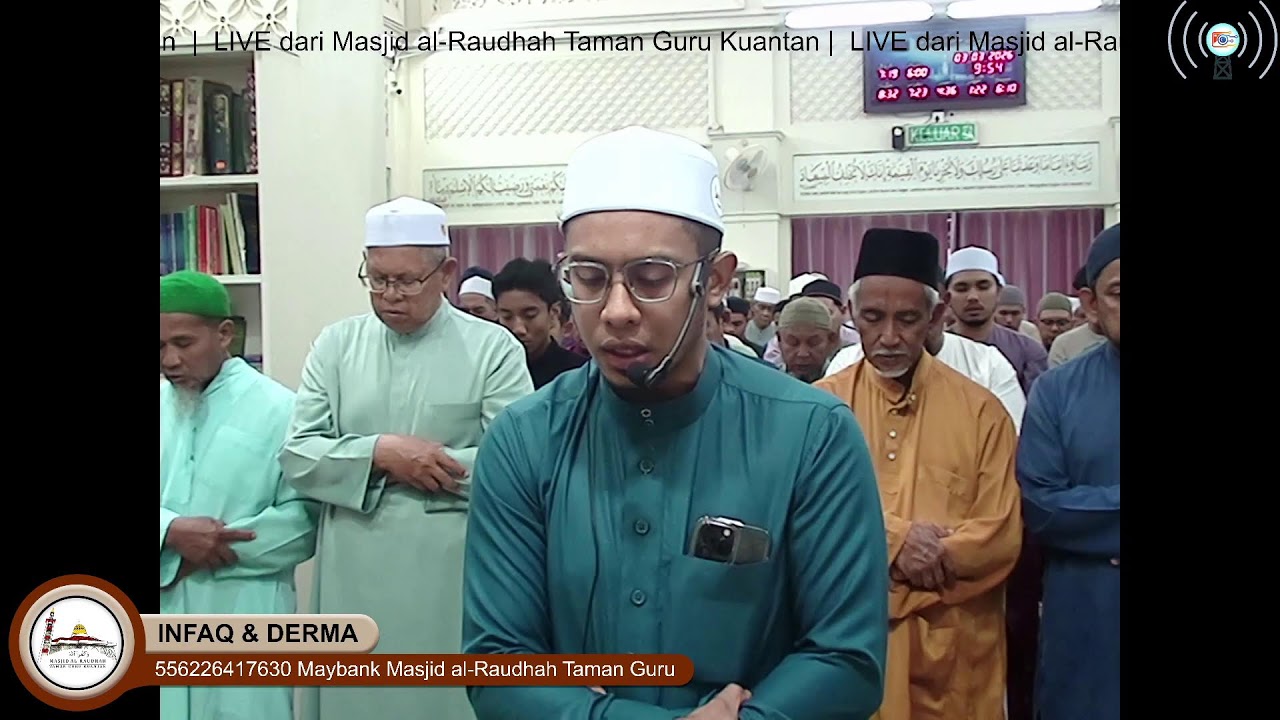 3/3/26   SOLAT SUNAT GERHANA BULAN , KHUTBAH GERHANA  DAN SOLAT TARAWEH