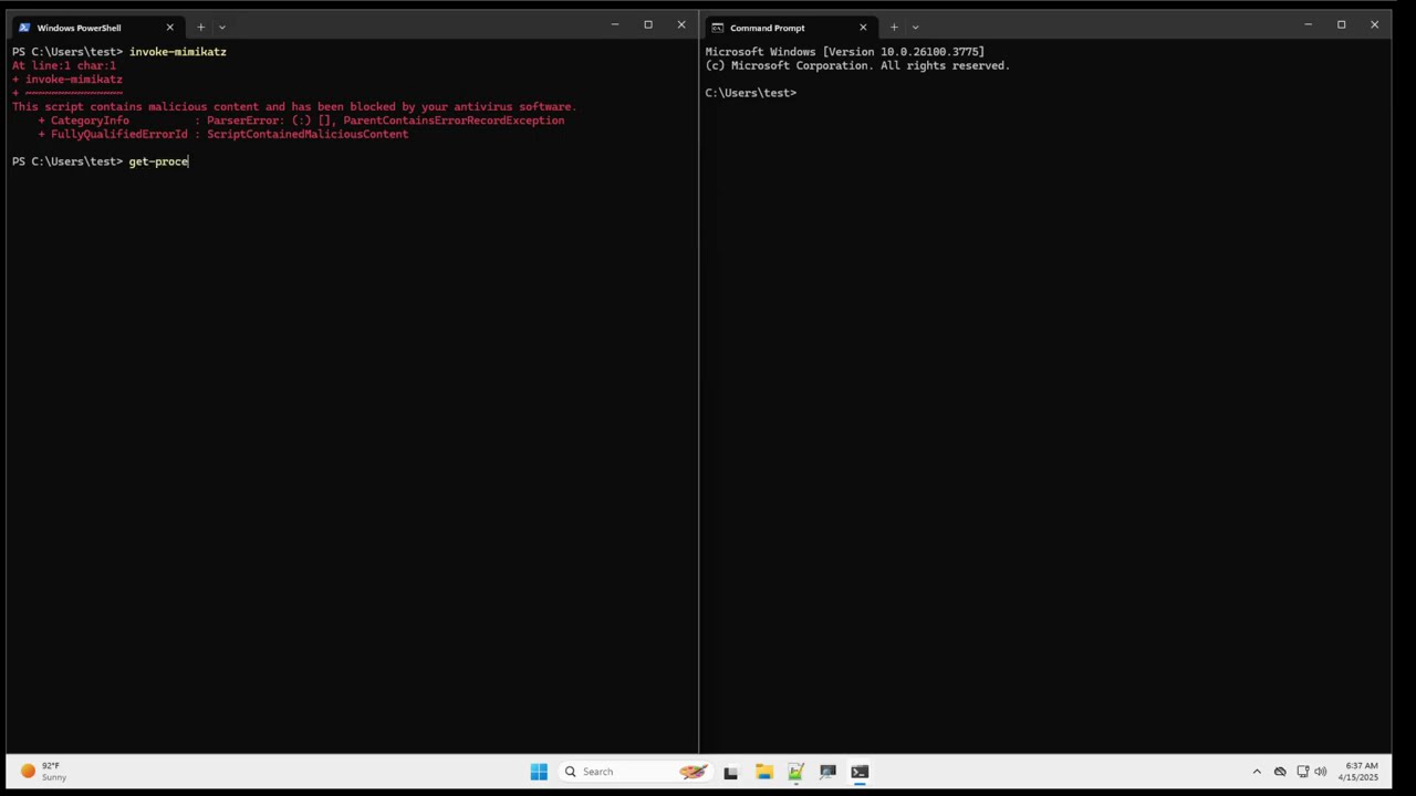 PowerShell AMSI Bypass: Implementing a Runtime Hook with Frida