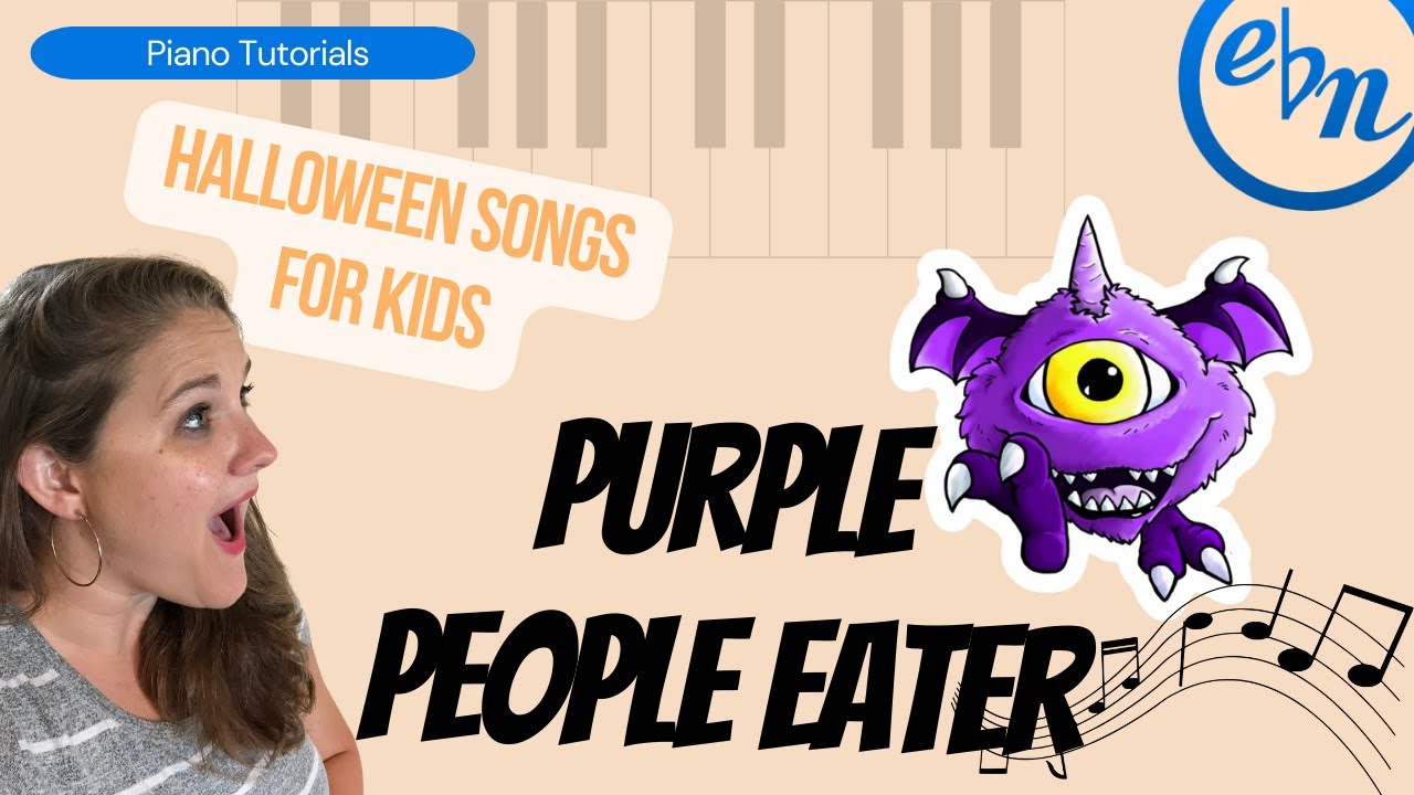 How to Play Purple People Eater | Piano Tutorial | Piano Lessons for Kids