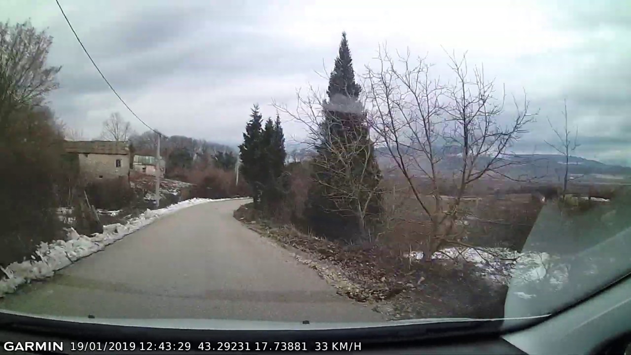 DRIVE #478: Selište-Uzarići-Knešpolje (Bosnia and Herzegovina) (timelapse 4x) *Read Description*