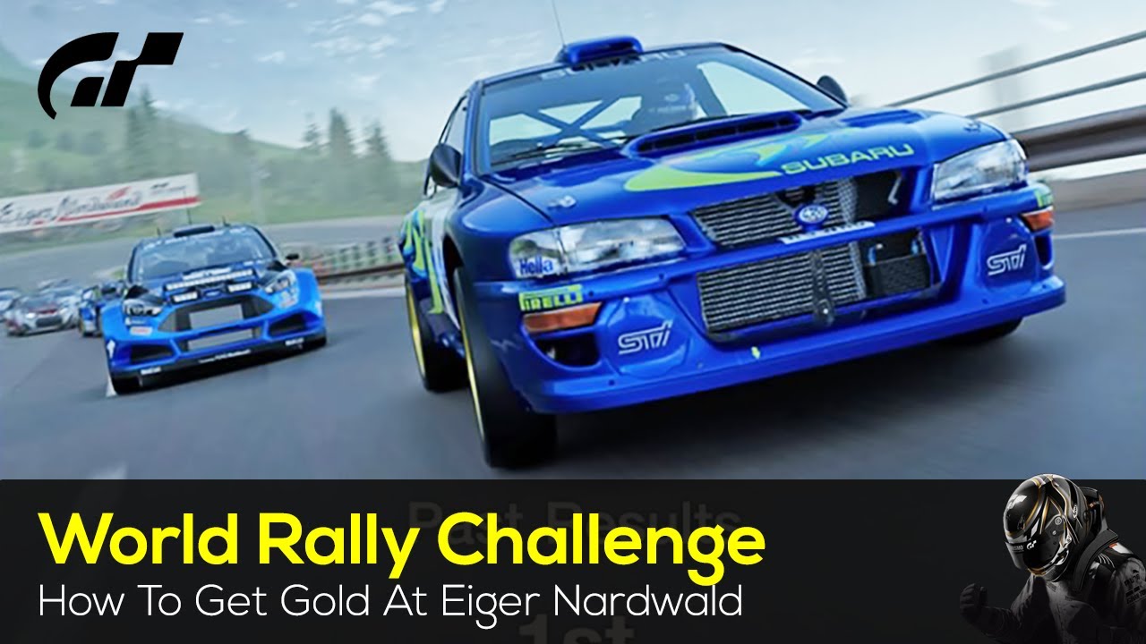 Как получить золото в гонке World Rally Challenge на горе Эйгер-Нордванд (HARD) — #granturismo7