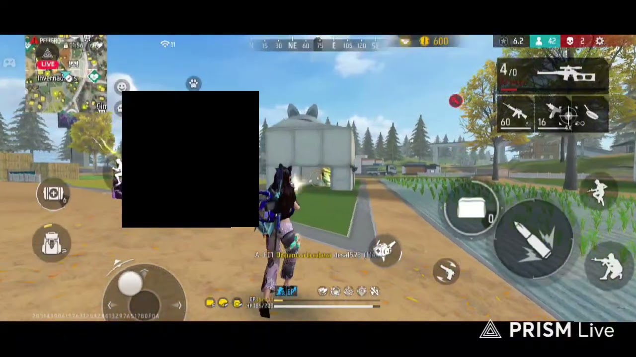 Jugando en  BR clasificatoria #freefire  