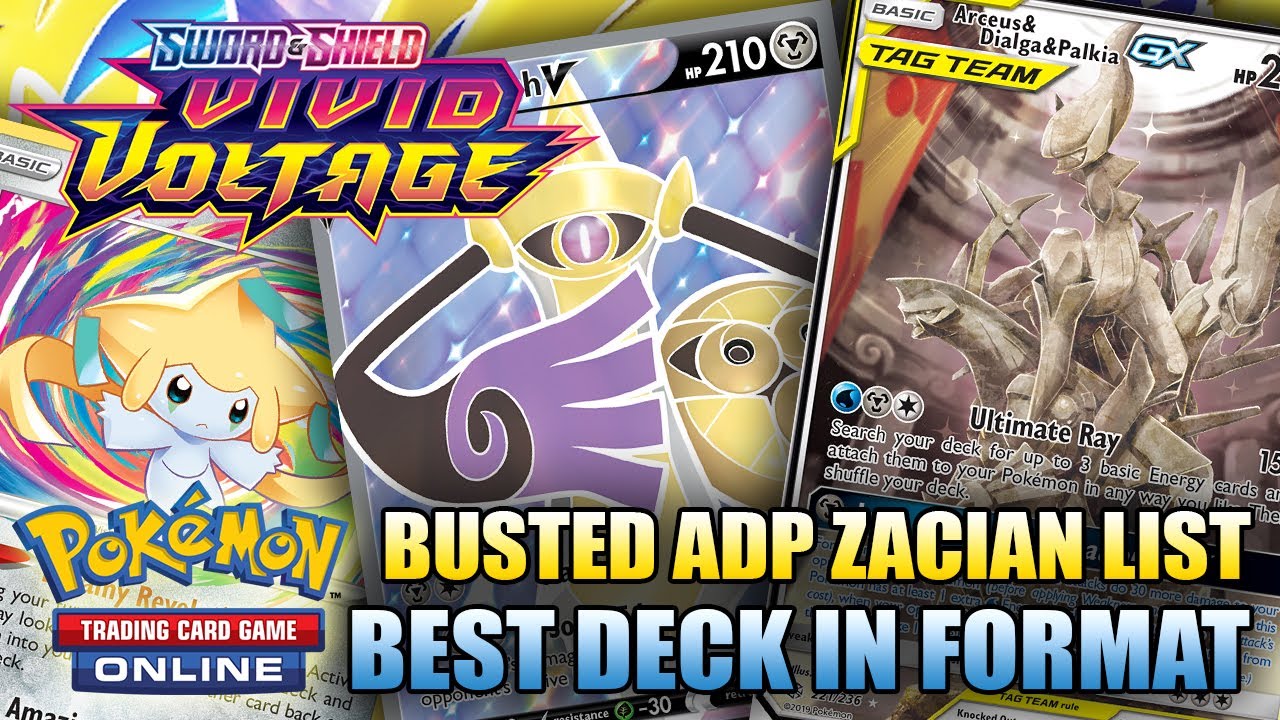 UNBEATABLE ADP Zacian V Deck! BEST POKEMON TCG DECK right now!