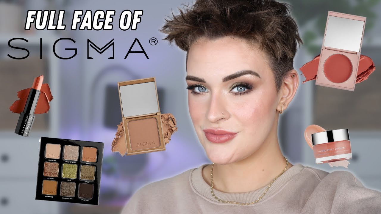 FULL FACE OF SIGMA BEAUTY! | 40% OFF ANNIVERSARY SALE