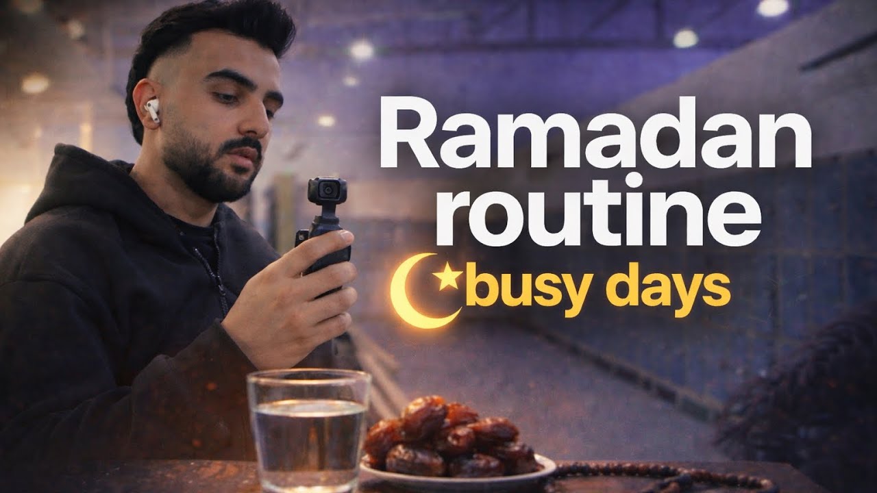 Ramadan Routine Vlog 🌙 | Gym, Work & Daily Life