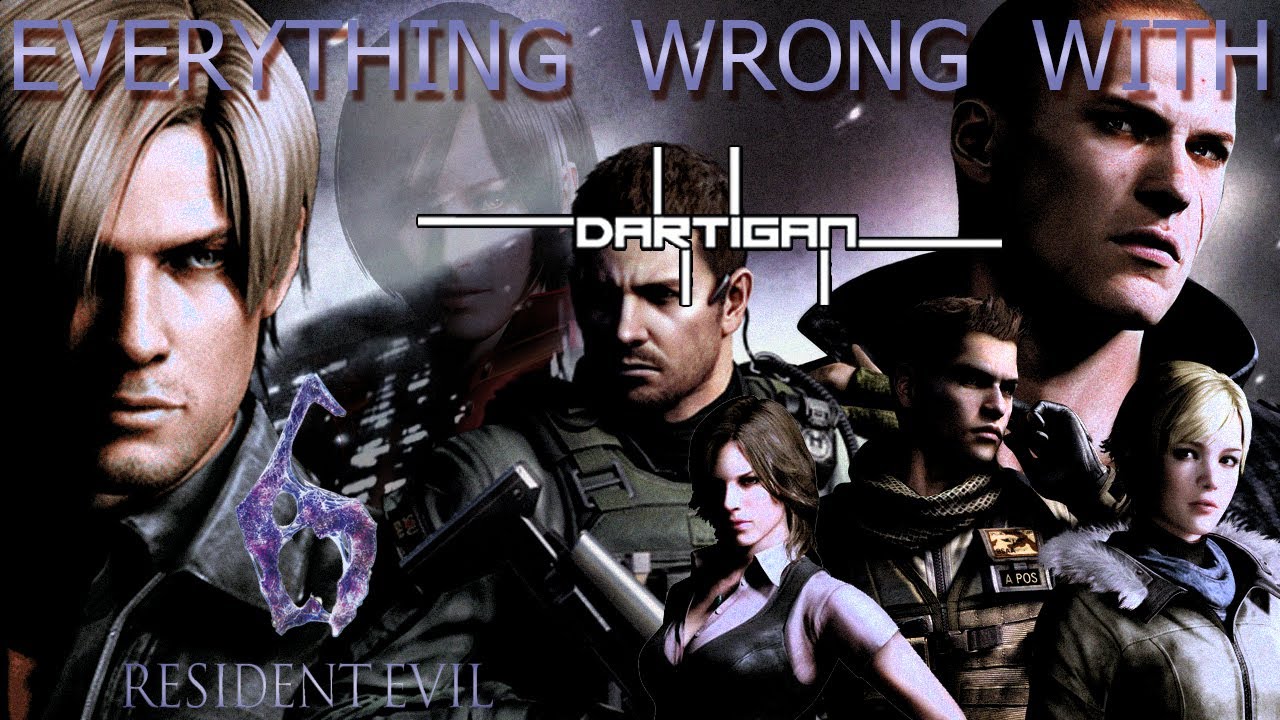 Everything Wrong With Dartigan's Resident Evil 6 in HOLY CRAP!! Almost 2 and a half hours!!! 😵
