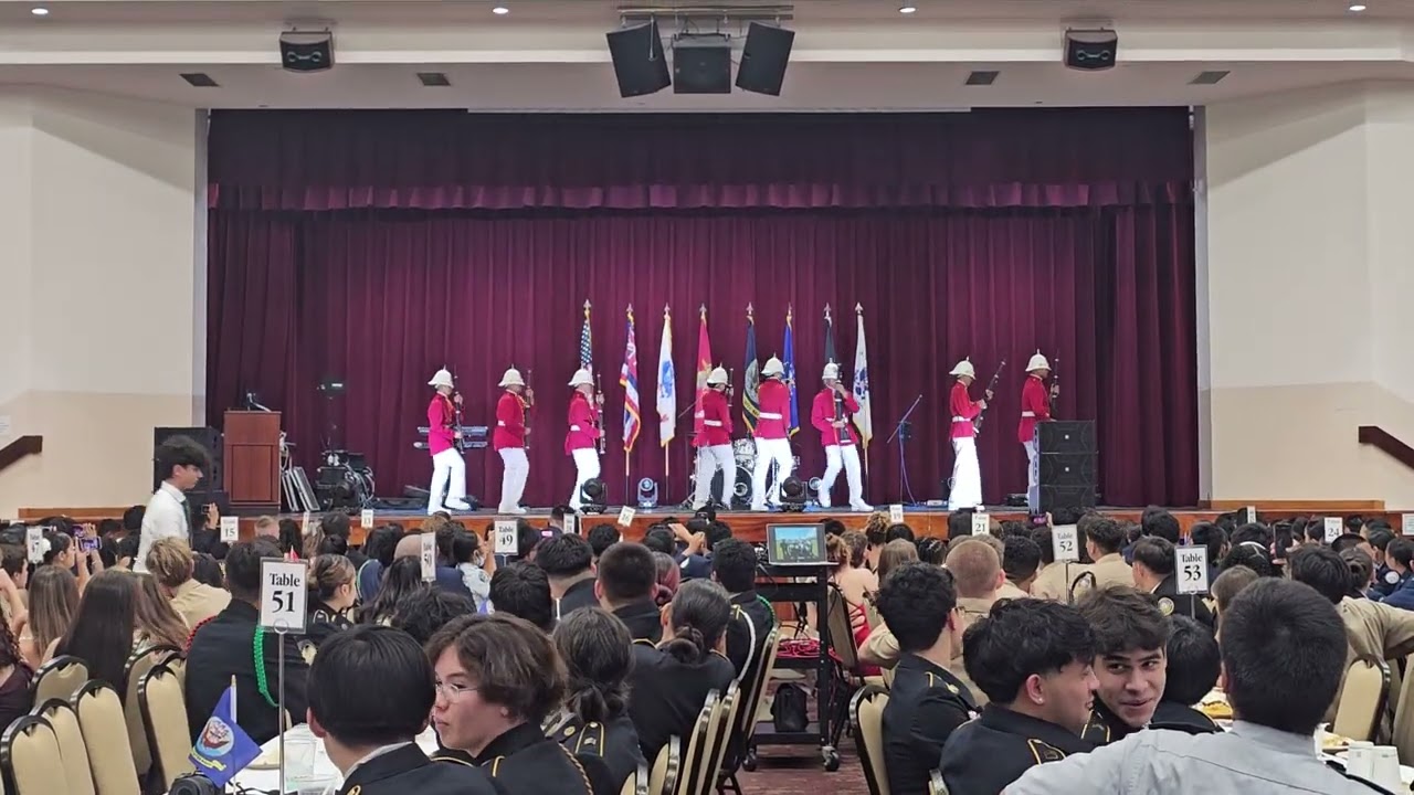 Hawaii Royal Honor Guard @ JROTC Mill Ball 2026