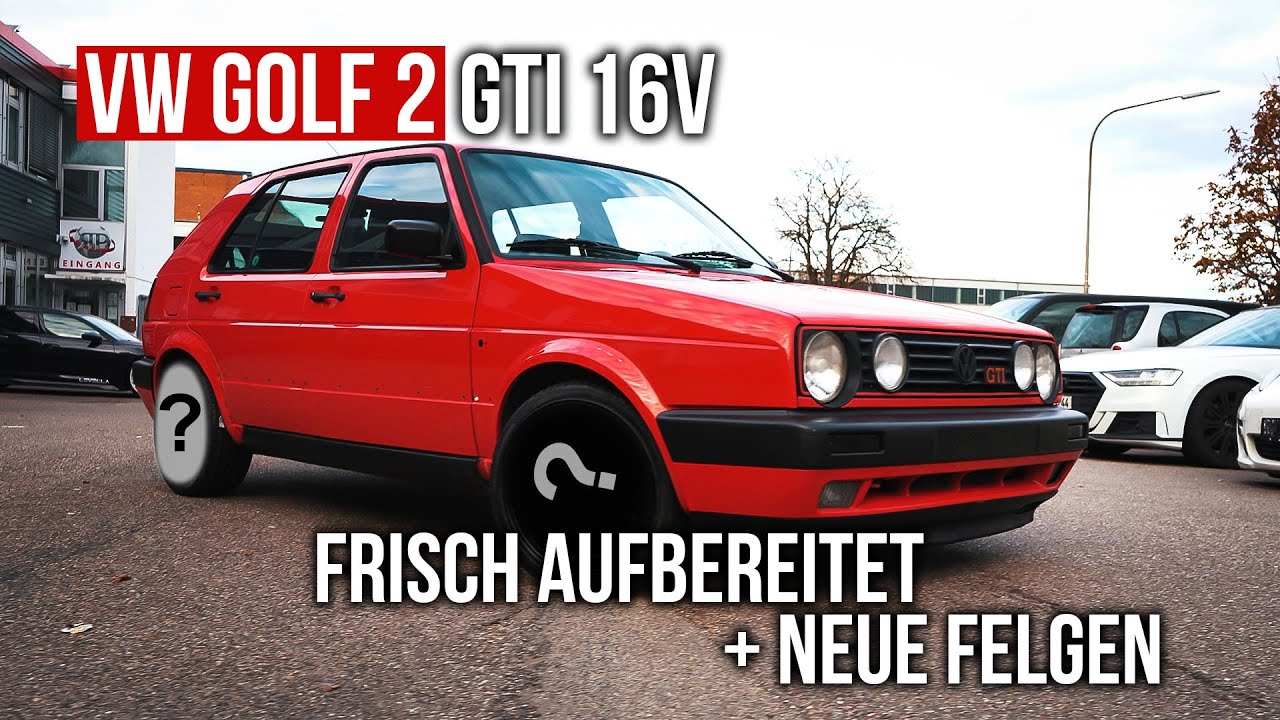 LEVELLA | VW Golf 2 GTI 16V | Frisch aufbereitet + Neue Felgen