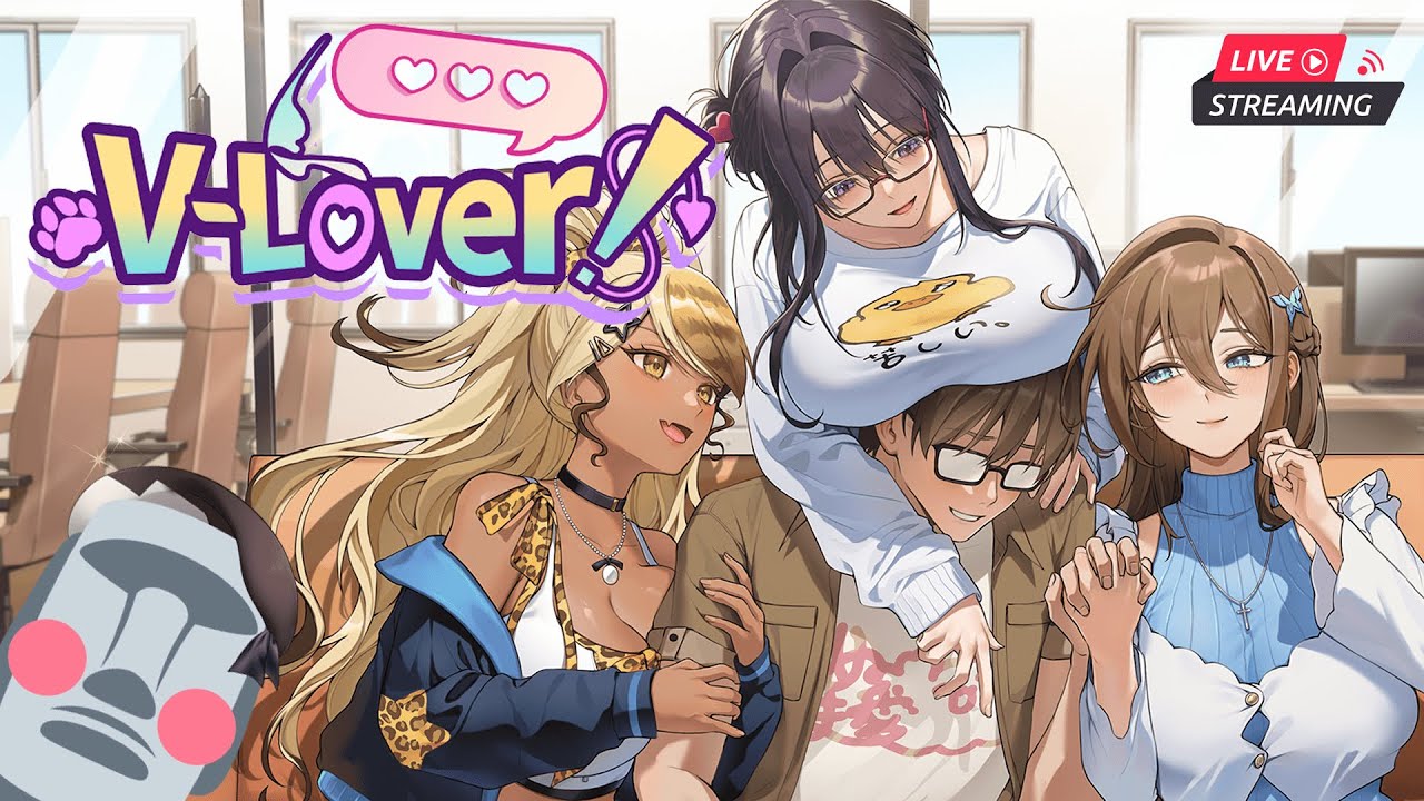 【 Midnight Review 】รีวิวเกม V-LOVER! พร้อม Walkthrough วิธีเล่นจบ HAPPY END