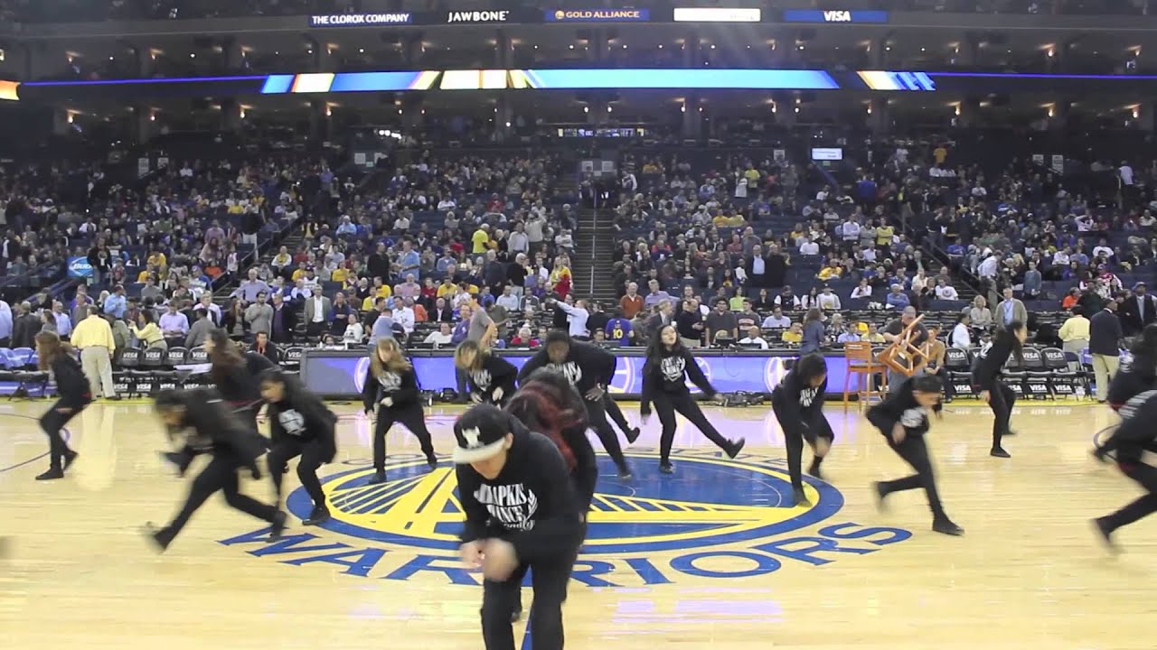 Golden State Warriors Vs New Orleans Pelicans | Chapkis Dance Family CDF | Half Time Show