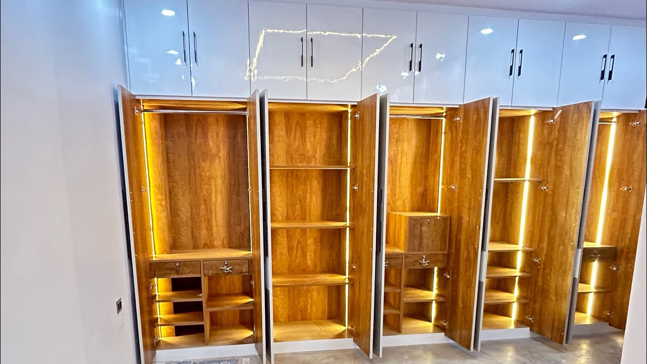 16/10’ Wardrobe Design, Wardrobe Design, Almirah Design, Cupboard Design, New Almirah Design, Almira