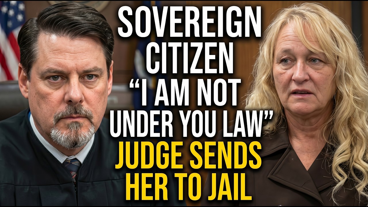 Sovereign Citizen Blocks Lawyer Meeting &mdash; Judge DESTROYS Obnoxious Interference, 30 Days Jail Today!