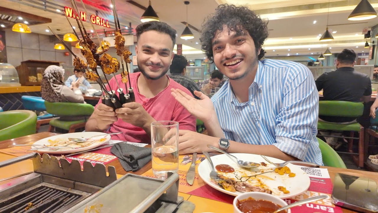 Brothers and Bites, Eating Endlessly 😋 With Brother 😅 #vlog