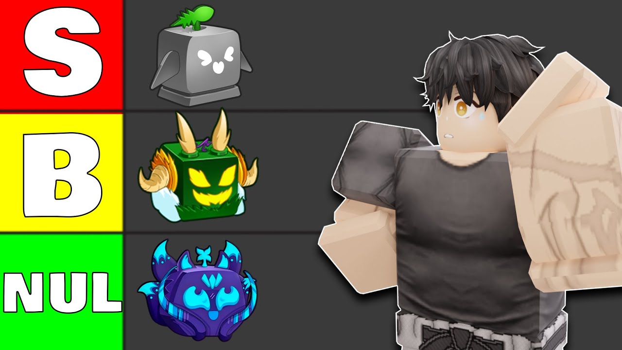 LES MEILLEURS FRUITS DE BLOX FRUITS ! (Tier List)