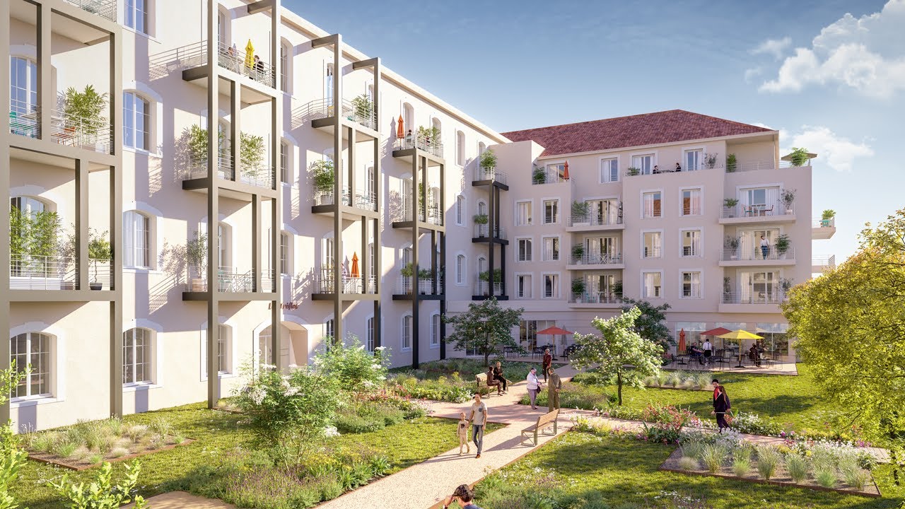 Résidence services seniors Les Trèfles à Châtellerault.