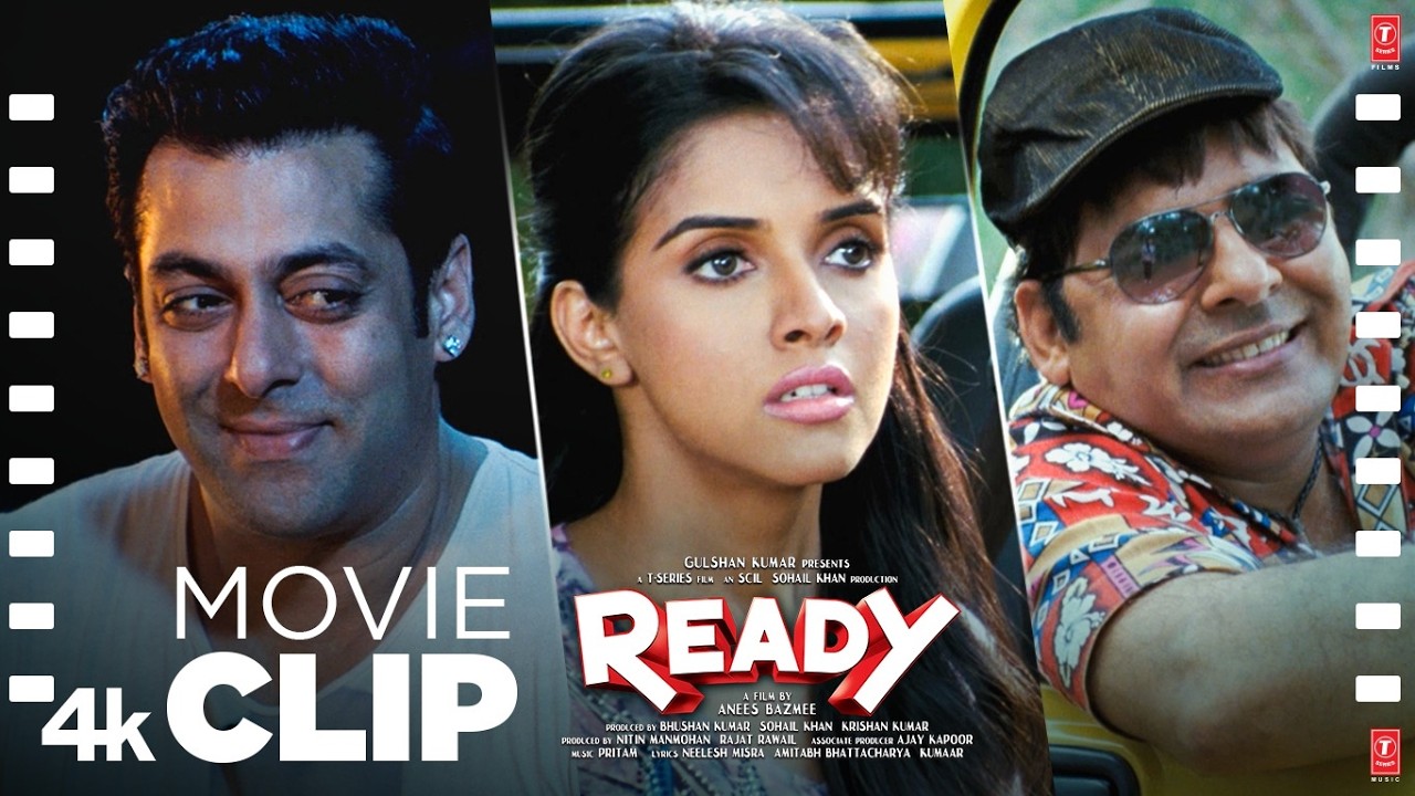 Ready (Movie Scene): Suesh Lahiri's Comedy Scene😂-I was born in childhood😂| Salman Khan