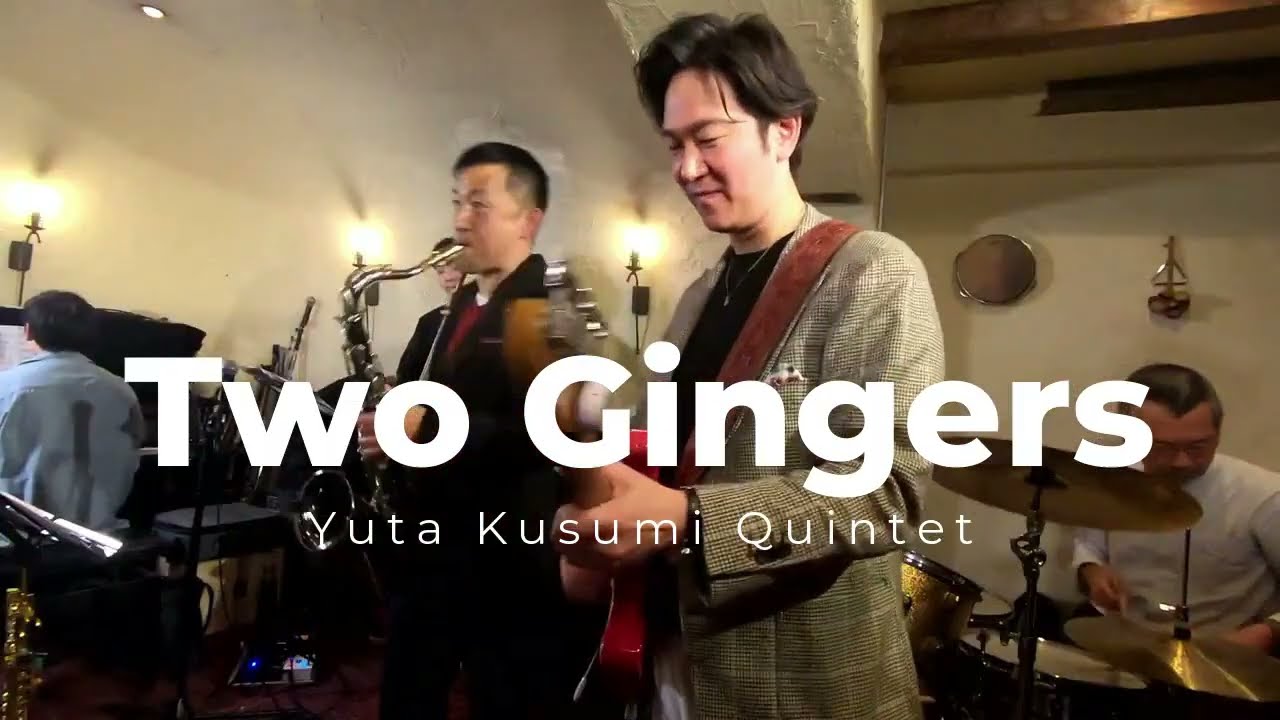 [Two Gingers] Yuta Kusumi Quintet at Jiyu-gaoka Hyphen Tokyo Japan 5th Dec 2025