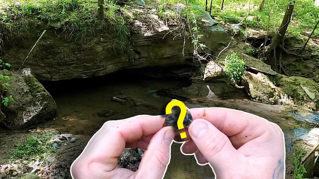 Sifting Ancient Spring for Arrowheads Part 2 Civil War Site
