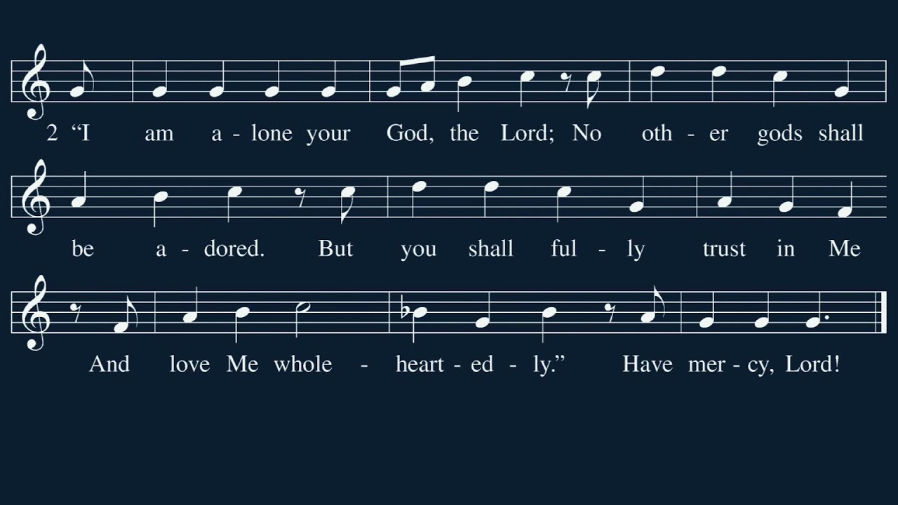 Hymn 581: These Are the Holy Ten Commands
