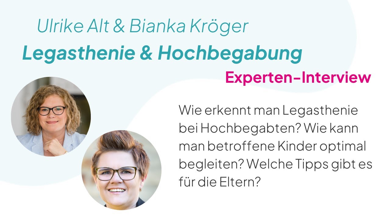 Experten-Interview - Legasthenie & Hochbegabung