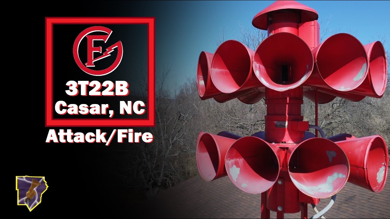 Federal Sign & Signal 3T22B - Full Attack/Fire - Casar, NC