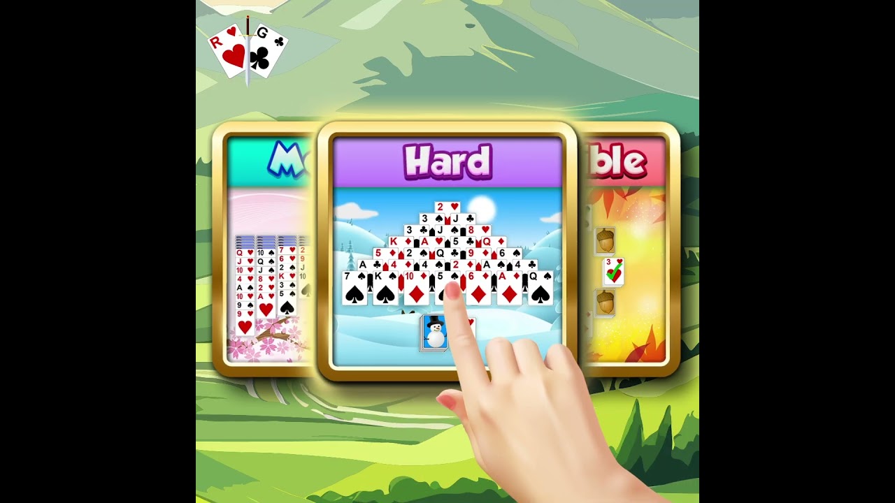 150+ Solitaire Card Games Pack Creadits Difficulty Hook Square Trailer
