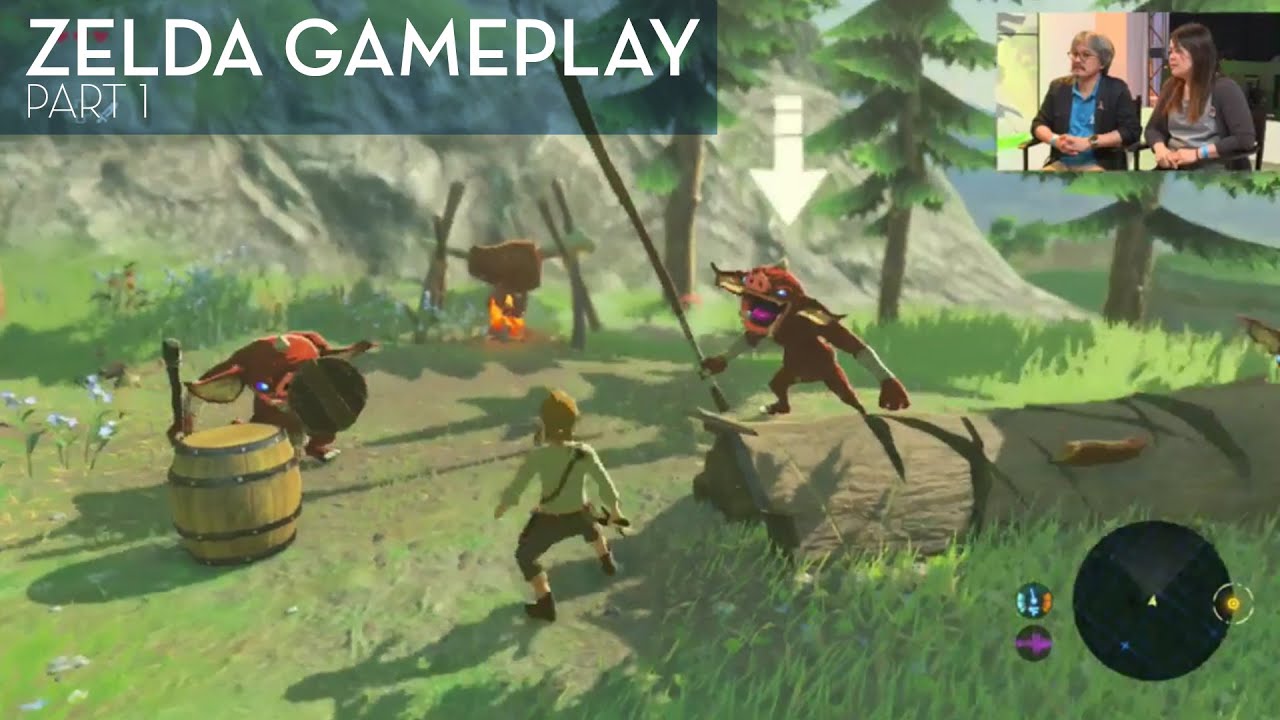 Legend of Zelda: Breath Of The Wild Gameplay (Part 1)