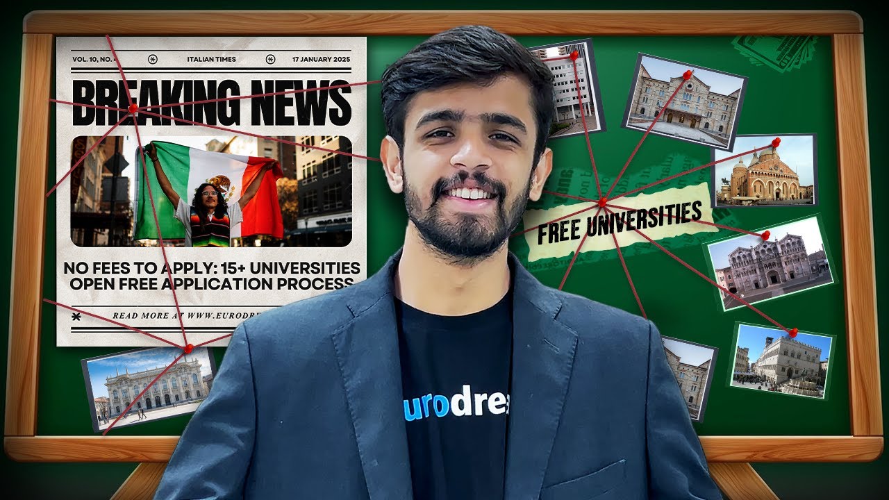 15+ ITALIAN UNIVERSITIES WITH ZERO APPLICATION FEES SEPT. INTAKE 2025 | STUDY FOR FREE IN ITALY 2025