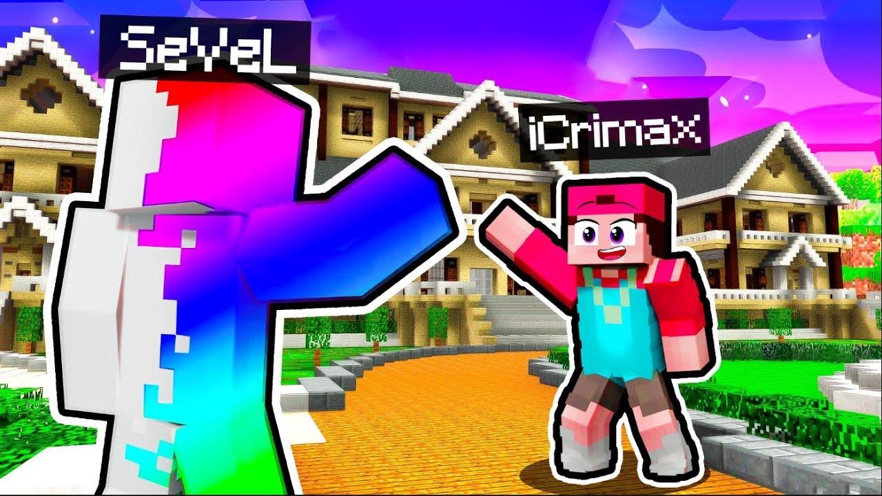 Ich besuche die iCrimax Insel in Minecraft