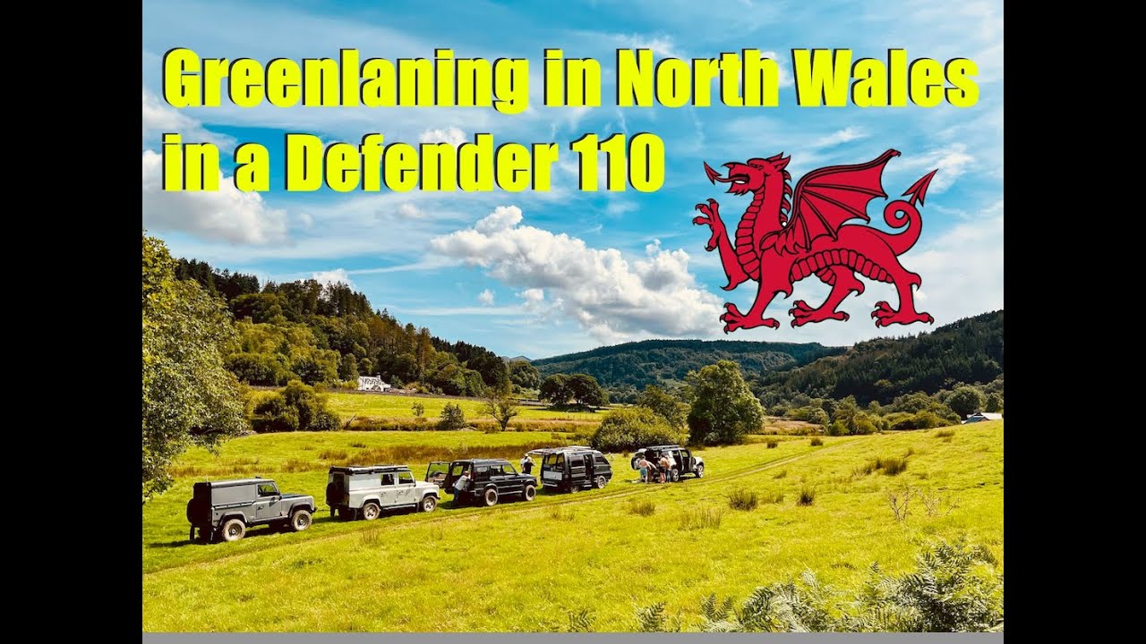 Greenlaning: North Wales - in a 2015 Defender 110