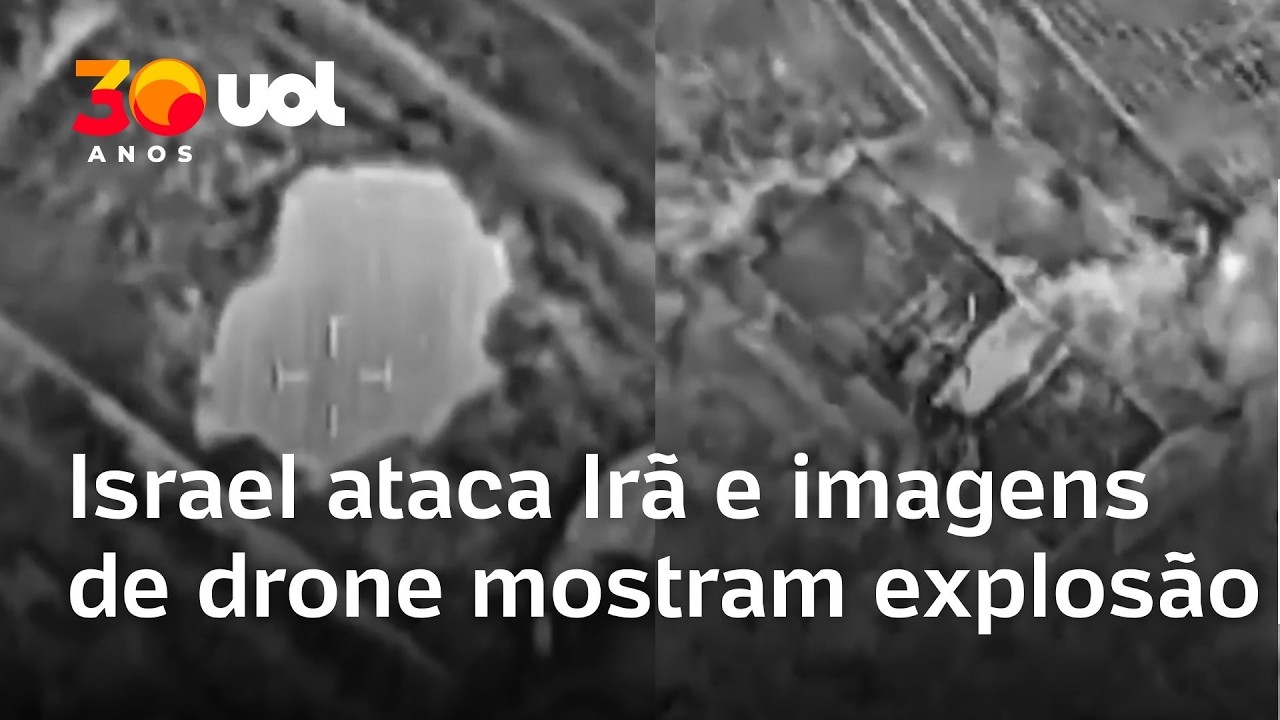 Israel divulga imagens de novo ataque contra Irã; vídeo mostra explosão