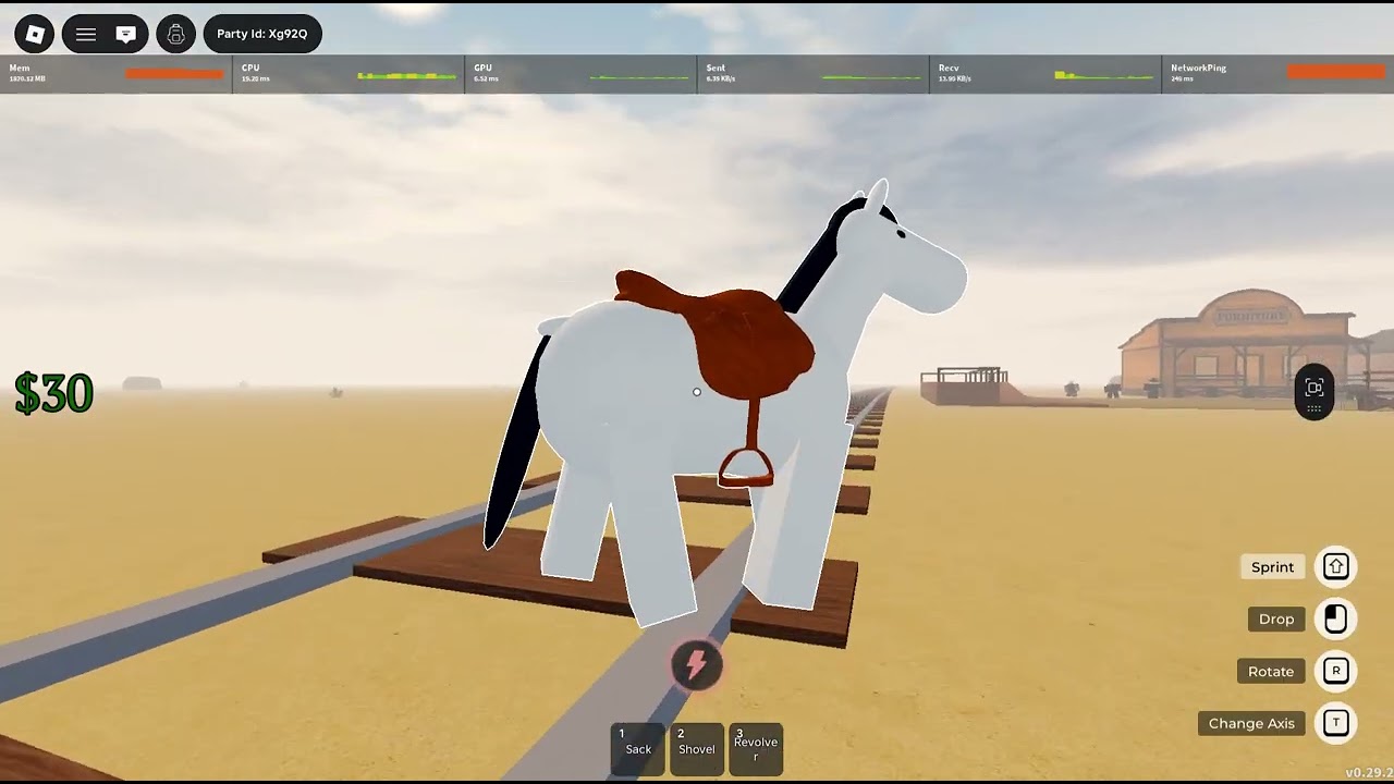 Guys I will show you how to fly in dead rails (Please wait if you can or watch with 2x speed please)