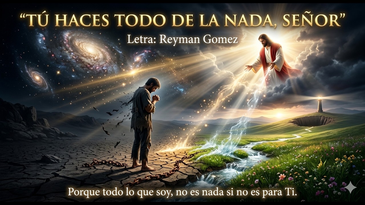 Tú haces todo de la nada, Señor