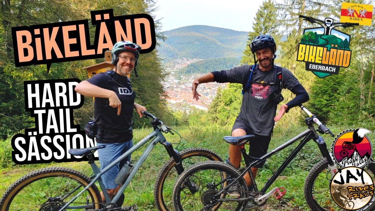 BIKELÄND EBERBACH mit Hardtail! Südseite: Einarmiger Bändit etc / Mountainbike MTB Enduro Odenwald