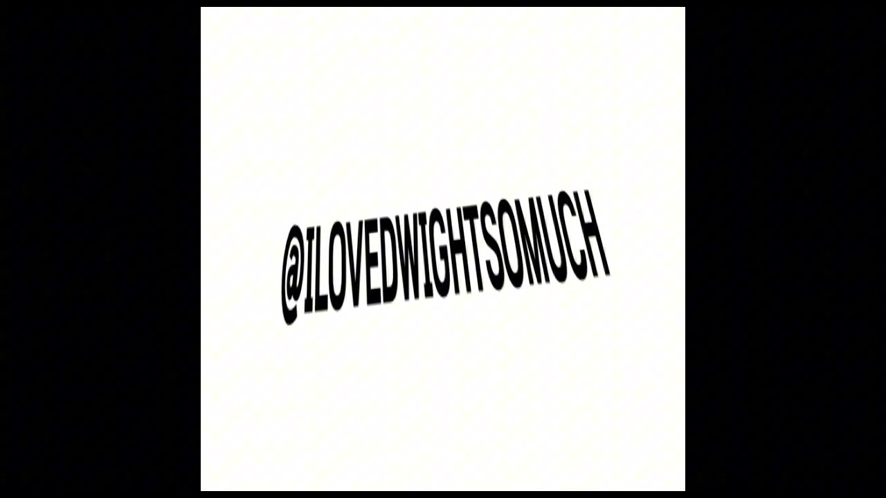 ILOVEDWIGHTSOMUCH-GET BACK HERE | Official Music Photo
