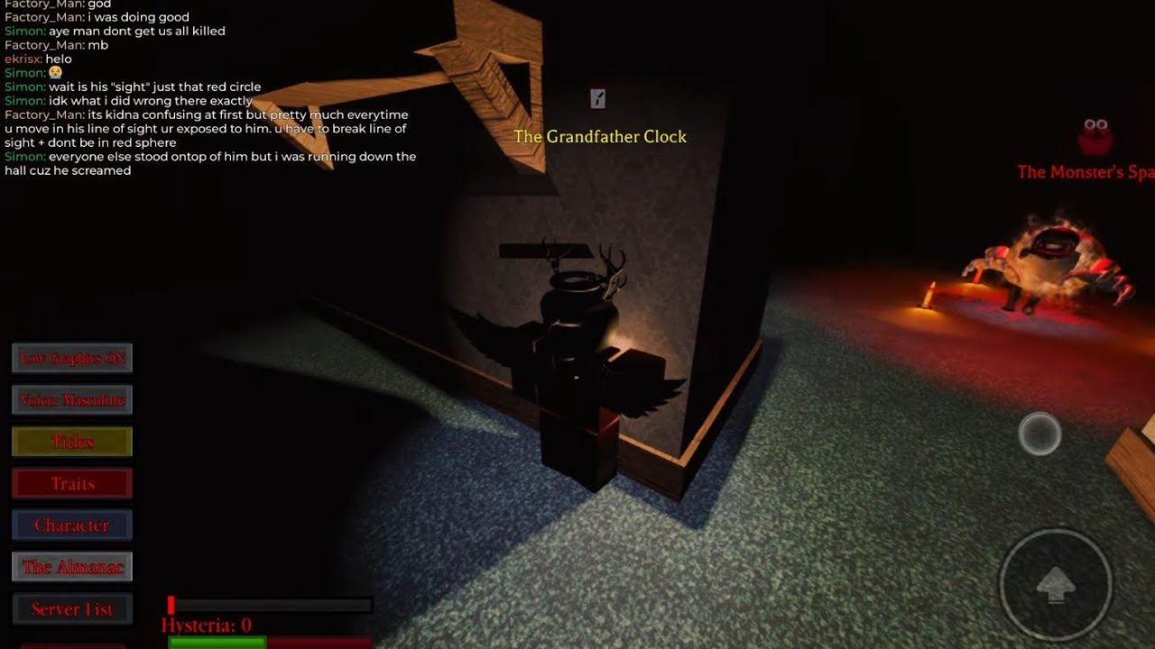 Roblox SirOoferOofington Presents: The House: Big Hands Man Huge Server!
