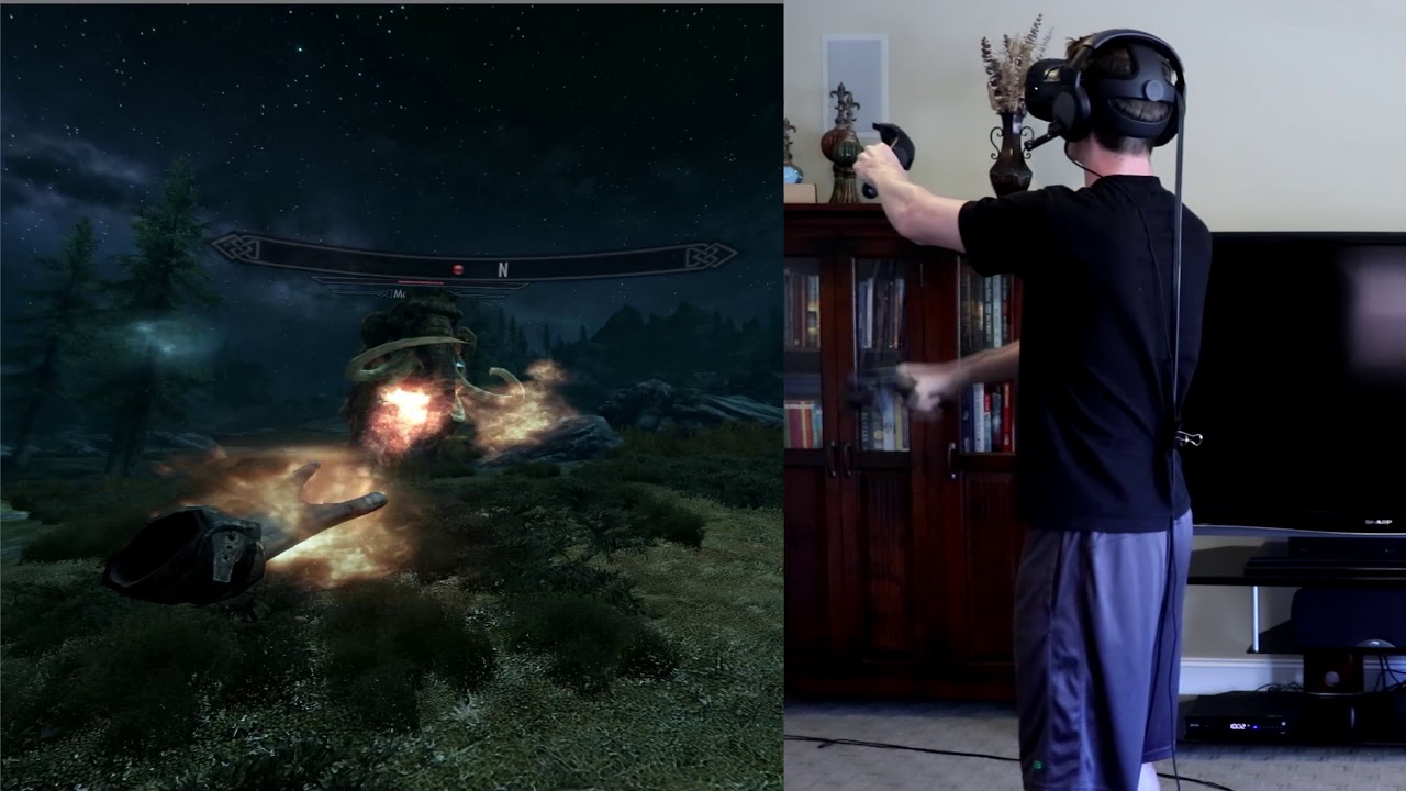 Skyrim VR w/ Natural Locomotion