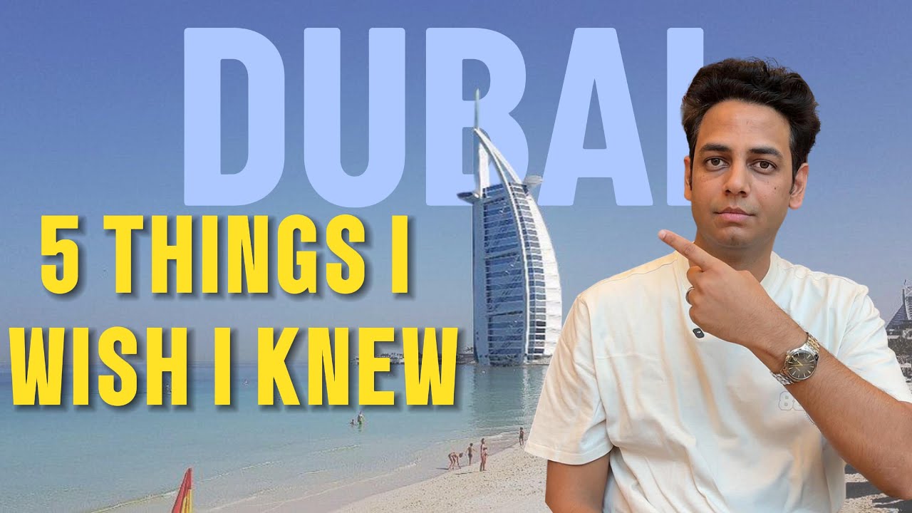 5 Things I Wish I Knew Before Moving to Dubai | Ketan Vlogs