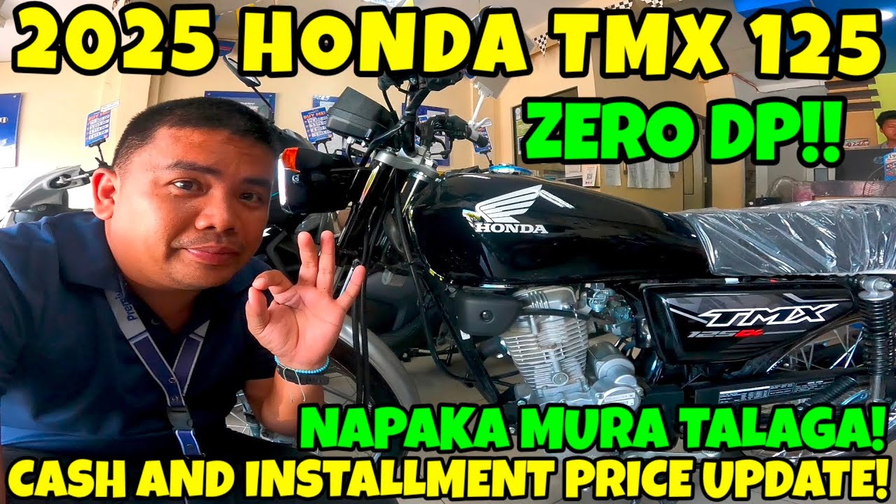 2025 HONDA TMX 125 ALPHA | CASH AND INSTALLMENT | BAGSAK PRESYO!