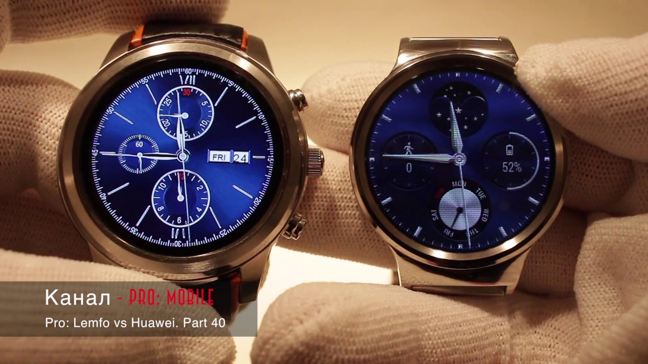 Lemfo Lem5 vs Huawei watch (канал Умный дом) Часть 40