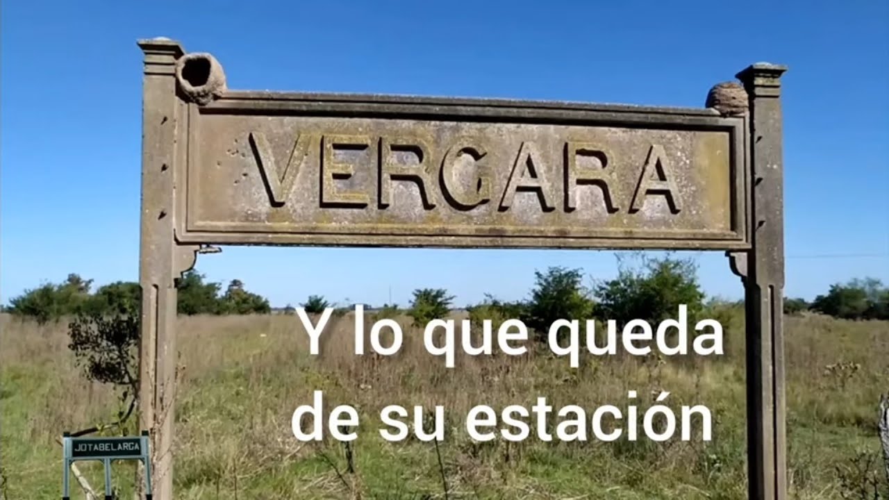 Estación VERGARA del Ramal Rufino de Elizalde-Lezama FCGR ex FCS