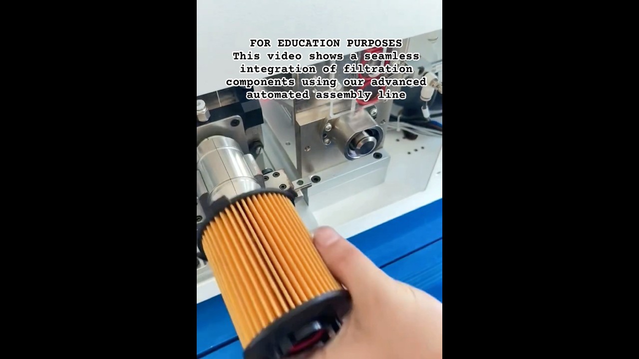 How Oil Filters Are Assembled 