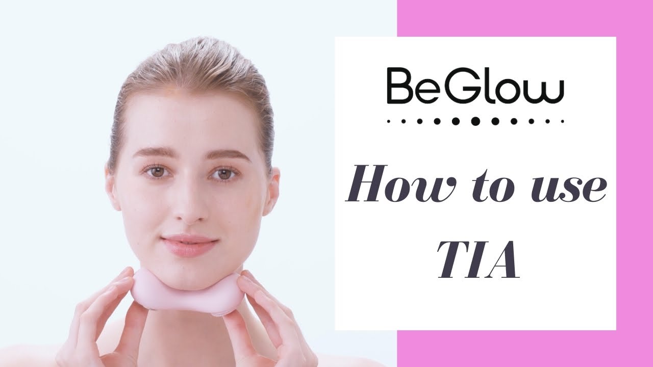How to be glowing - BeGlow TIA All-in-one Sonic Skin Care System (English subtitles)