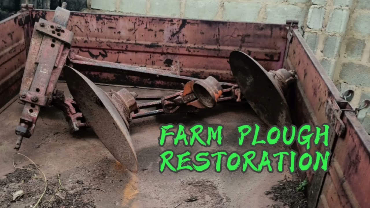 DISC PLOUGH RESTORATION #1: Initial inspection