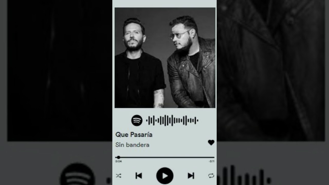 Sin Bandera - Que pasaría | (Cover Audio)
